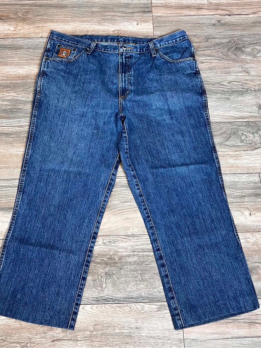 Cinch Men's Straight Leg Blue Denim Jeans